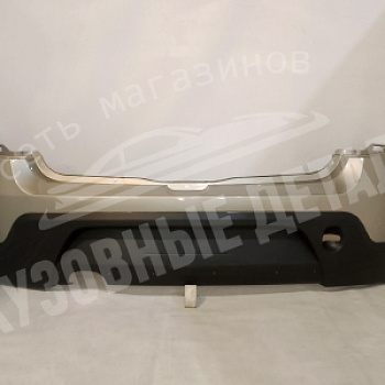 Бампер задний Renault Sandero Stepway KNM Gris Basalte Серый Базальт