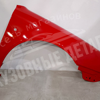 Крыло ПРАВОЕ Skoda Octavia A4 8T Corrida Red Красный