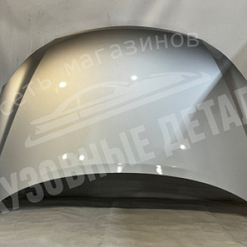 Капот Nissan Almera G15 ZBD (691) Platinum Silver Платина