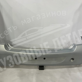 Бампер задний Renault Logan (Кам) F98 Vert Opaline полноокрашенный