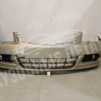 Бампер передний Nissan Almera G15 KNM Gris Basalte Cерый базальт