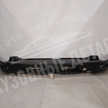 Бампер задний Ford Kuga 13-17 под сонары 7343 Absolute Black Черный