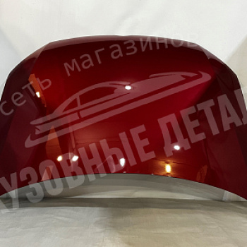 Капот Volkswagen Polo 2K, A3T, LA3T, 2K2K Wild Cherry Красный