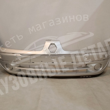 Бампер передний Renault Symbol (06-08) D69-Серебристый