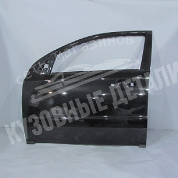 Дверь ЛЕВАЯ передняя Chevrolet Aveo T250 87U Pearl Black Черный