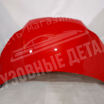 Капот Ford Focus 3 BRQA Race Red Ярко-алый