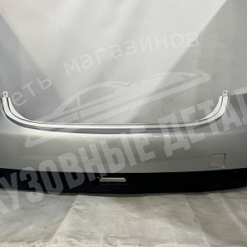 Бампер задний Nissan Almera G15 ZBD (691) Platinum Silver Платина