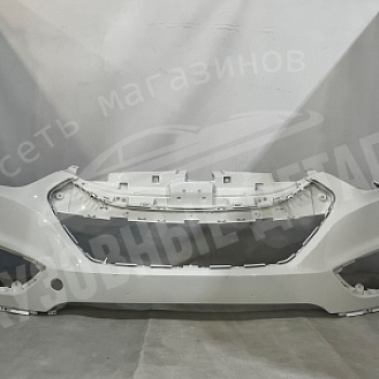 Бампер передний Hyundai IX35 TCW, OA Creamy White Белый перламутр