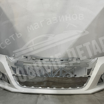 Бампер передний Volkswagen Passat CC (09-12) B4B4 Candy White Белый