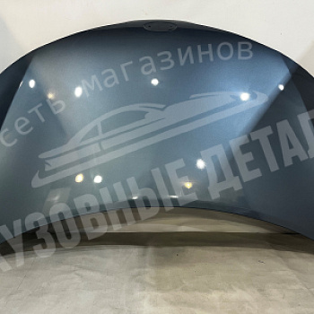 Капот Кia Rio BR7 Russian Blue Голубой
