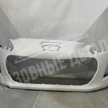 Бампер передний Peugeot 308 (11-15) EWP Blanc Banquise