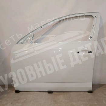 Дверь передняя ЛЕВАЯ Volkswagen Polo LB9A, B4B4 Белый