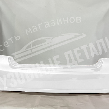 Бампер задний Chevrolet Lacetti SDN GCB Galaxy White Белый