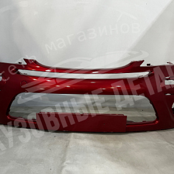 Бампер передний Citroen C3  EKQ Rouge Lucifer Красный