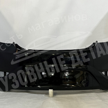 Бампер задний Hyundai Solaris (11) H/B MZH Phantom Black Черный перламутр