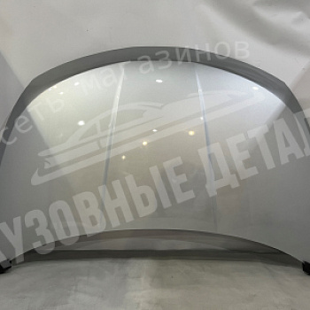Капот Nissan Tiida K23 Silver Серебристый металлик