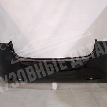 Бампер задний Hyundai Elantra 10-14 NKA Black Noir Черный