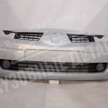 Бампер передний Renault Megane 2 (02-06) дорест 632 Gris Boreal