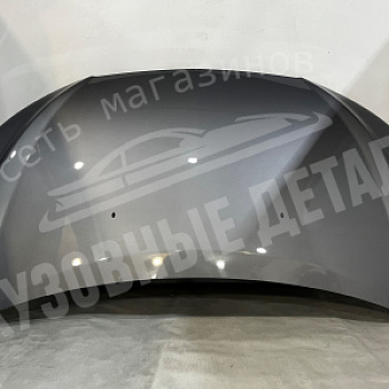 Капот Chevrolet Aveo T300 GQW, 04U Urban Grey Серый