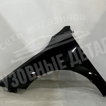 Крыло ЛЕВОЕ без отв Skoda Rapid (2020) C9X, 2T Черный