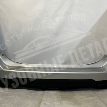 Бампер задний Nissan X-Trail T32 - K23 Silver Серебристый металлик