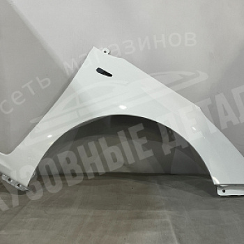 Крыло Hyundai Solaris 2017 ПРАВОЕ PGU Crystal White Белый