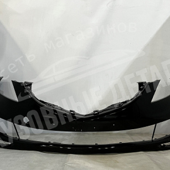 Бампер передний Mazda 6 GH (07-13) A2A, A3F, PX, PZ - Brilliant Black Черный
