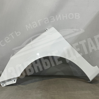 Крыло Hyundai Solaris ЛЕВОЕ без п/п PGU Crystal White Crystal White Белый