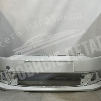 Бампер передний Volkswagen Polo LB9A, B4 CandyWeiss Белый