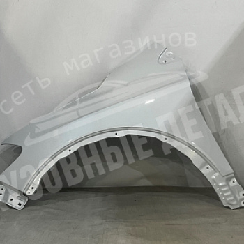 Крыло ЛЕВОЕ Suzuki SX4 13-17 ZNL Sugar White Белый перламутр