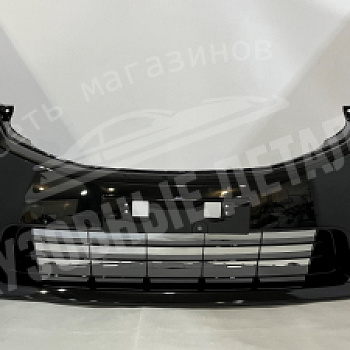 Бампер передний Honda Civic 4D 08-12 рест. NH731P Crystal Black
