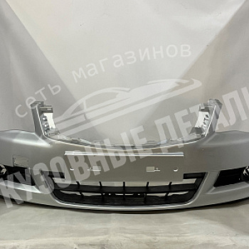 Бампер передний Nissan Almera G15 ZBD (691) Platinum Silver Платина