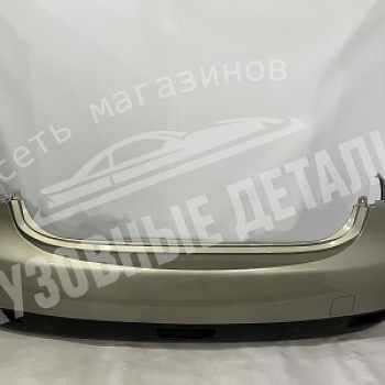 Бампер задний Nissan Almera G15 KNM Gris Basalte Бежевый