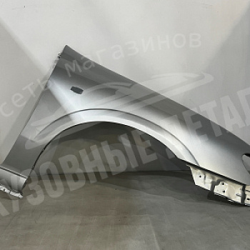 Крыло ПРАВОЕ Nissan Almera N16 KY0 Bright Silver Серебристый