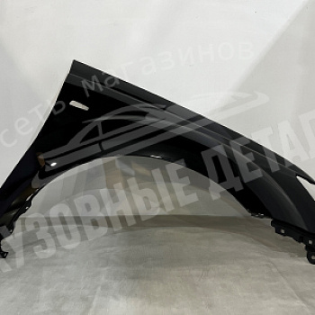 Крыло ПРАВОЕ Mitsubishi Outlander 05- X42  Black Mica Черный