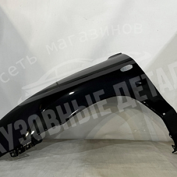 Крыло ЛЕВОЕ Hyundai Santa Fe Тагаз D01 Black Черный