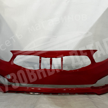 Бампер передний Kia Ceed JD (12-15) FD, FRD - Track Red Красный