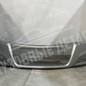 Бампер передний Opel Astra H рест 07-09 без омыв GAN Switchblade Silver Серебристый
