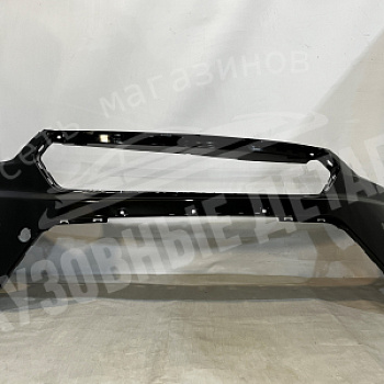 Бампер передний Hyundai Creta Верхняя часть MZH Phantom Black Черный