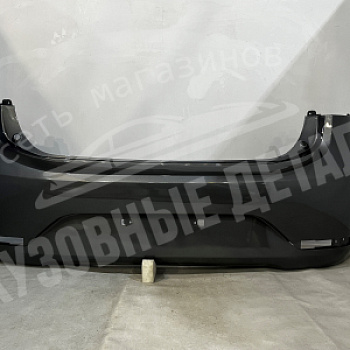 Бампер задний Kia Rio Х/Б SAE Carbon Gray Серый