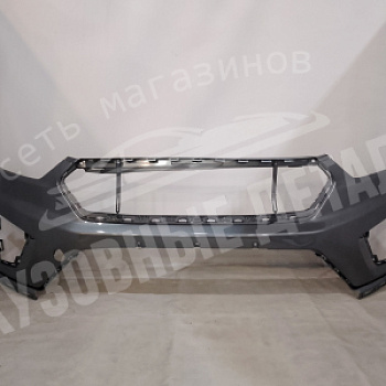 Бампер передний Hyundai Creta Верхняя часть U4G Urban Grey Серый ОРИГИНАЛ