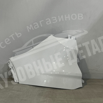 Бампер задний левая часть Ford Kuga 2 Рест 7VTA Белый Frozen White
