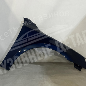 Крыло ПРАВОЕ Skoda Octavia A7 LF5Q, 8D8D Storm Blue Синий