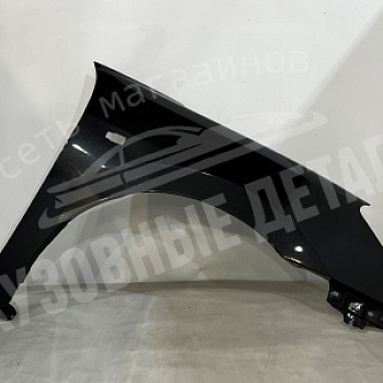 Крыло ПРАВОЕ Nissan Almera G15 GNF Black Phoenix Черный