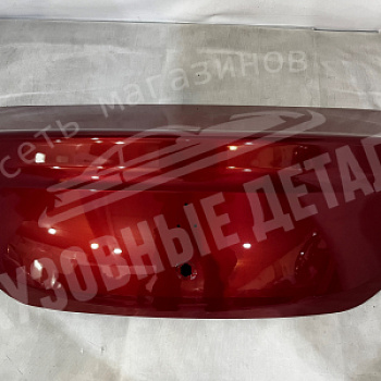 Крышка багажника Renault Logan 2 (2014) B76 Fiery red красный
