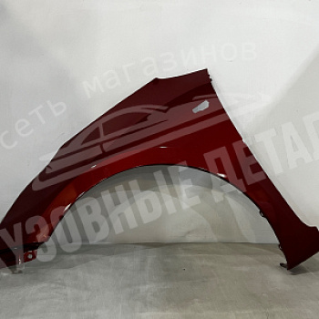 Крыло ЛЕВОЕ Kia Ceed JD с отв  AA1 Infra Red Красный