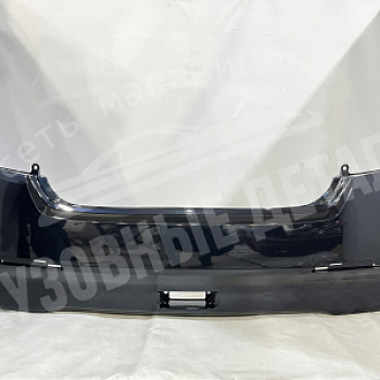 Бампер задний Nissan Teana без отв. под парктроник 2008-2014 B20 Bluish Black Черный
