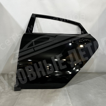 Дверь задняя ЛЕВАЯ Kia Rio MZH Чёрный