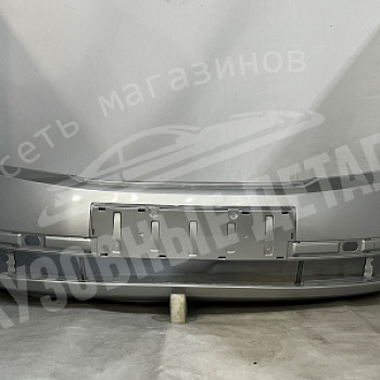Бампер передний Skoda Fabia (04-07) 1B LF7T Diamant серебристый