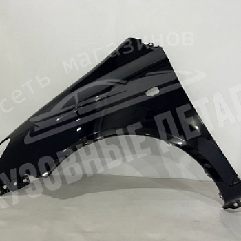 Крыло Hyundai Getz ЛЕВОЕ EB Ebony Black Черный